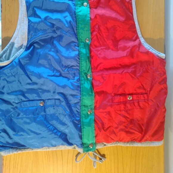 Vintage Maggie Barnes Sport Color Block Insulated Vest - Picture 2 of 7